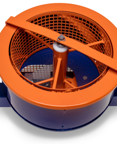 Feed cleaner rotary screenBD88 up to 18m/min